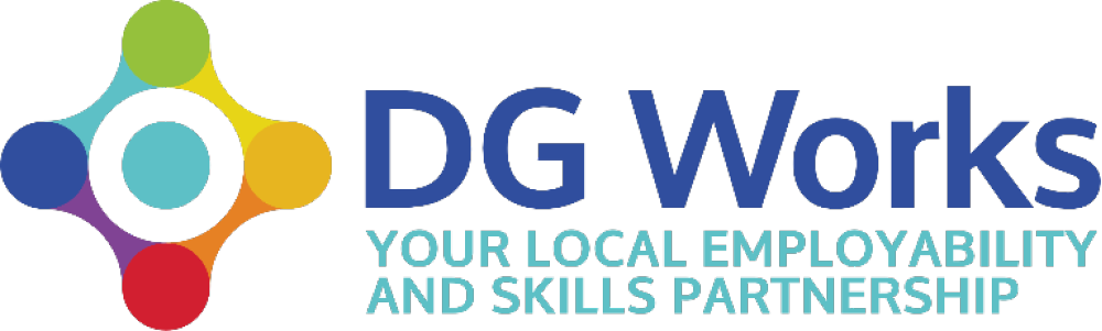 DG Works - your local employability and skills partnership logo